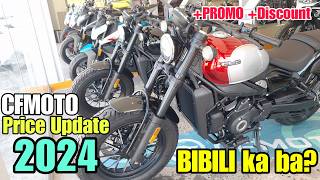 Maglabas ka Bagong Motor Promo at Freebies 2024 Price Update ng CFMOTO  l Cash Installment  DP