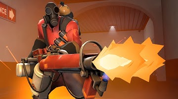 TF2: Pyro heeft een minigeweer