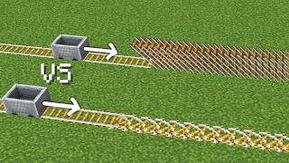 Testing illegal Minecart rail techniques