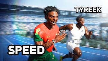 iShowSpeed VS Tyreek Hill | 3D Speed Comparison