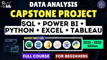 Data Analysis Capstone Project | Power BI + SQL + Python + Excel + Tableau | Start to End