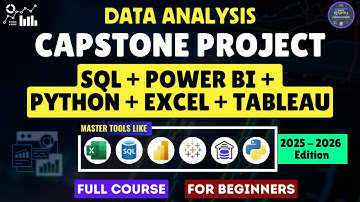 End to End Data Analytics Project for Portfolio | Power BI + SQL + Tableau + Python + Excel #powerbi