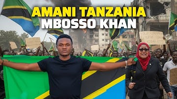 MBOSSO KHAN - AMANI TANZANIA (OFFICIAL AI MUSIC VIDEO) AI CONCEPT BY LIXER CLASSIC