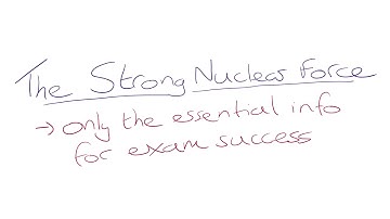Memorize This: Strong Nuclear Force Insights