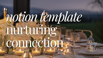 Networking Tracker | Notion Template for Small Business - the CEOffice