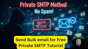 Free Private SMTP Setup Tutorial – Send Bulk Emails That Inbox 100% (No Spam Method)