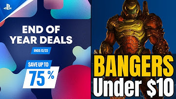 14 Absolute BANGERS Under $10! | PSN End of Year Deals Sale 2025
