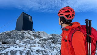 Overnight in an Alpine Skyscraper