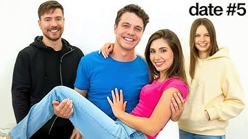 5 DATES IN 24 HOURS! ft. Salish & MrBeast