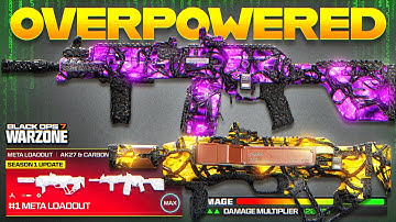 the #1 BEST META LOADOUT for BO7 WARZONE RIGHT NOW! (Best Warzone Meta Loadout in Season 1)