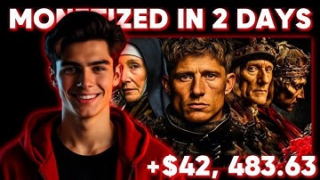 How to Make Viral History Documentaries Using Ai🥵| YouTube Automation | Full Course