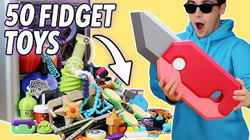 Top 50 Fidget Toys 3D Printed - Highly Satisfying
