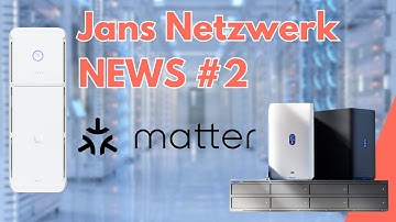 Matter Update 1.4, Strompreisbörse, 1600 Apple TV Remotes, UniFi USVs | Jans Netzwerk News #2