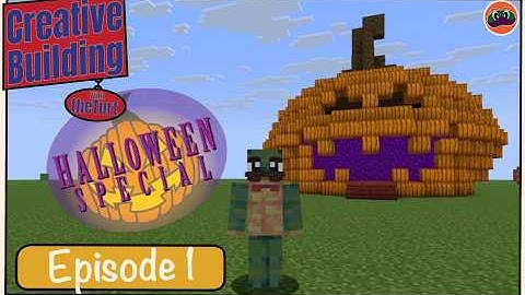 Building a NETHER PORTAL Jack-O-Lantern I DREW - Ep 1 - Creative Building with theTurt