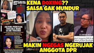Real Pawangnya DPR‼️Kena Doxing, Salsa Erwina Gak Takut⁉️Makin Ngegas Kritik DPR.