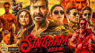 Ajay Devgan & Akshay Kumar New Hindi Action Blockbuster Movie 2025 | Singham Again Full Movie 2025