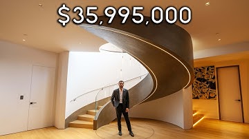 Touring a $36,000,000 Hollywood Hills Modern Home with Incredible Views