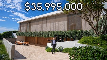 Touring a $36,000,000 Hollywood Hills Modern Home with Incredible Views