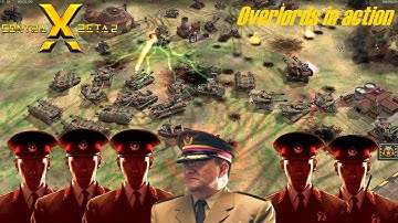 C&C Generals Contra X Beta 2 (1 VS 5 Insane AI, Fire safety)