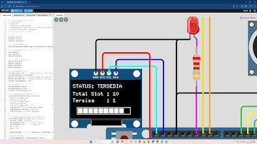 Membuat Smart Gate & Smart Parking || Palang Pintu & Parkir Otomatis di WOKWI #wokwi #smart #project