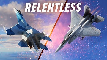 The Meanest Dogfight SU-27 Flanker VS F-15 Eagle | DCS World