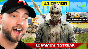 I Met the CRAZIEST WARZONE DEMON in Random Duos!