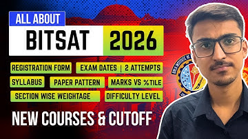 BITSAT 2026 | EXAM PREPONED | New Changes, Paper Pattern & 2 Attempts Strategy!