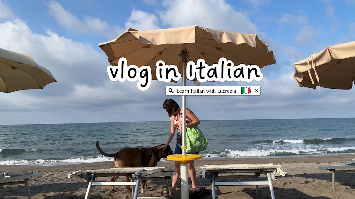 Italian vlog: at the beach with the dogs, what I'm reading, summer evenings in Rome (Sub)