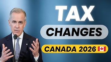 Major Tax CHANGES in CANADA for 2026 // What You MUST Know.#canada