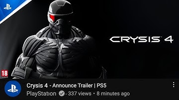Crysis 4 - First Trailer | Crytek | PS5 | Concept