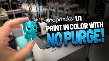 Snapmaker U1 Complete Unboxing - De veelkleurige 3D-printer die filamentverspilling vermindert