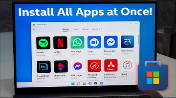 How to Bulk Install Apps in Windows 11 Using Microsoft Store New Feature