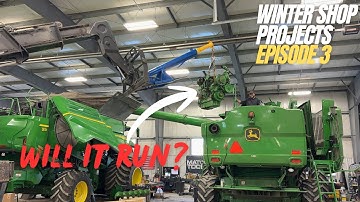 From Head Install to First Start — Can This 9.0L John Deere S670 Run Again?