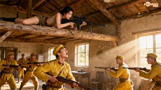 女特工潛入敵營藏在屋簷上，趁其不備滅殺日軍一個營⚔️ 抗日擂台| Kung Fu |2025 動作電影