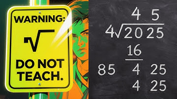 Calculate ANY Square Root - What They Don