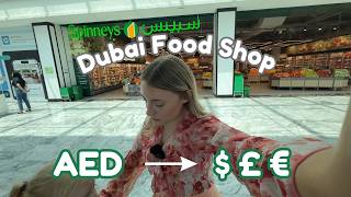 How Much We Spend on Food in Dubai | Spinneys | Prices AED, GBP, EUR & USD