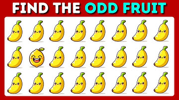 🔥 Can You Find the Odd Emoji Out? 😎 | Emoji Quiz Challenge