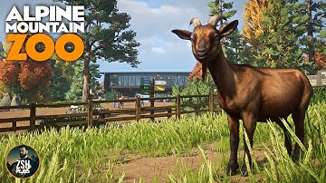 Opening a Mountain Zoo in Planet Zoo! | Alpine Mountain Zoo
