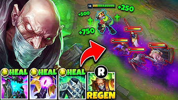 THE MOST UNFAIR SINGED BUILD IN THE GAME! LITERALLY INFINITE HEALING (1V5 THEIR TEAM)