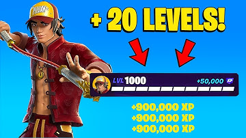 CRAZY LEGIT *NO TIMER* FORTNITE XP MAP to FARM & LEVEL UP FAST in CHAPTER 7! (995,000!)