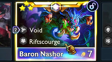 I got 3 Star 7 Cost BARON NASHOR!... ⭐⭐⭐