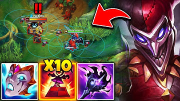 MASTER YI GETS A LITTLE SURPRISE AT HIS RED BUFF... (STACK 10 BOXES AT ONCE)