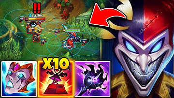 MASTER YI GETS A LITTLE SURPRISE AT HIS RED BUFF... (STACK 10 BOXES AT ONCE)