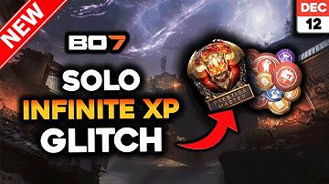 ✅*NEW* BO7 SOLO UNLIMITED XP & CAMO GLITCH✅ UNLOCK EVERYTHING FAST - BO7 ZOMBIES GLITCH