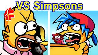 Friday Night Funkin' VS The Simpsons | Homer, Bart, Ned Flanders, Etc (FNF: Meet The Simpsons)