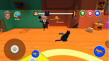 Bad Cat Simulator: Prank Gran - Gameplay Walkthrough Part 3 (Android, iOS)