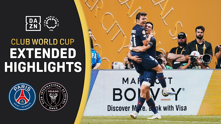 PSG vs. Inter Miami | FIFA Club World Cup Extended Highlights