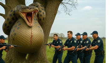 Terrifying Giant Python Attack — Dramatic Team Effort to Save a Helpless Mother Cheetah