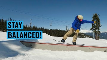 How To Nose Press On A Feature (Snowboard Tutorial)