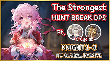 The Strongest Hunt Break DPS is.. a 4 Star? | March7th 0 Cycles True Sting Ft. Firefly 0c K1 & K3